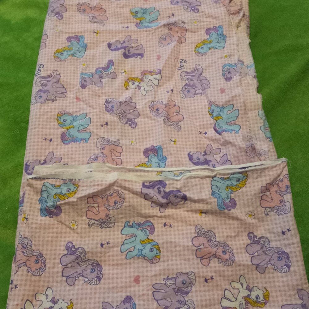 Out-of-print My Little Pony fabric 2004 Hasbro/Springs Industries 73"x 45"